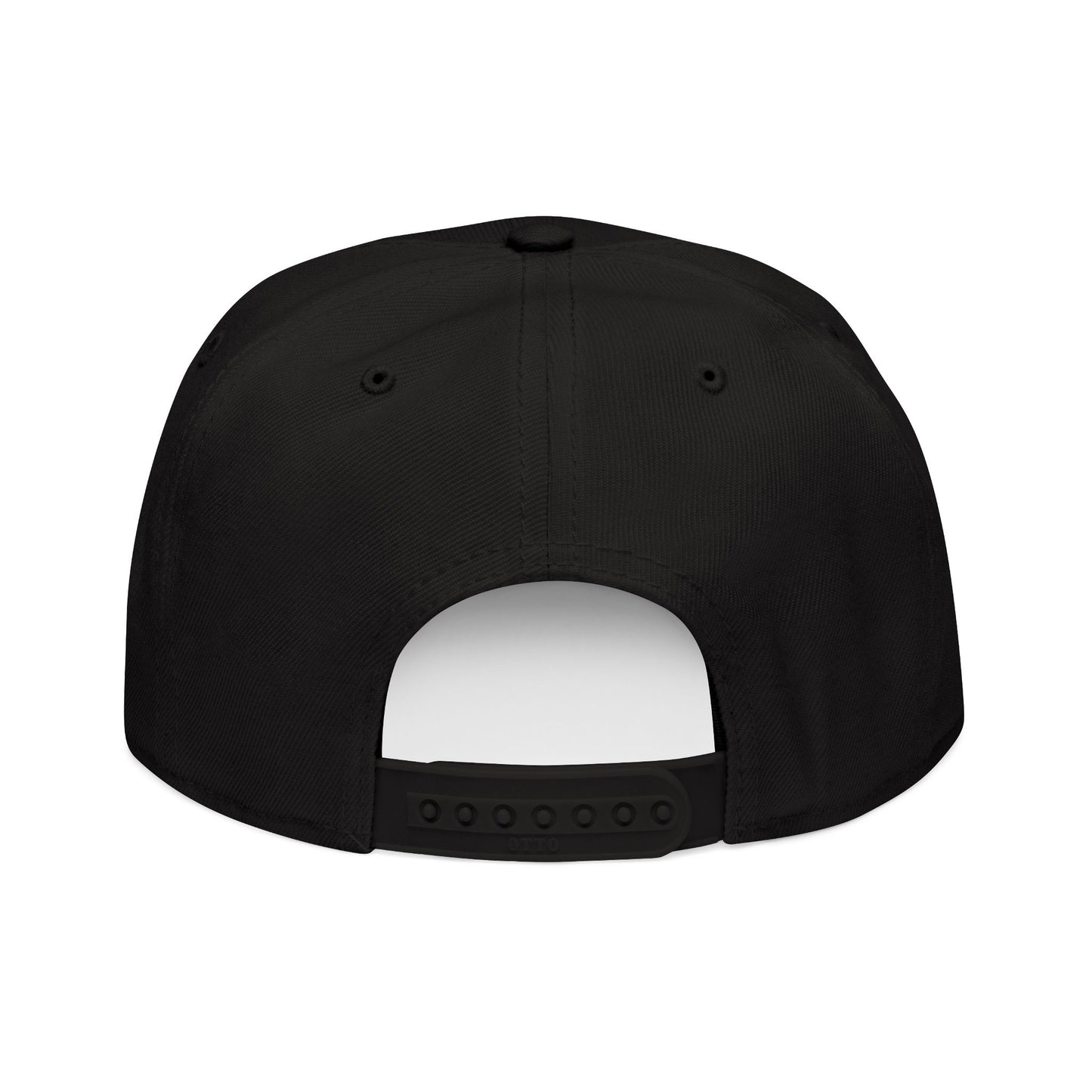 Sleek black snapback hat with clean white embroidered “Untamed Legacy” logo — subtle but strong streetwear identity.